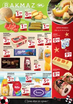 Pregled letka Bakmaz Ponuda trgovine Bakmaz vrijedi od 16.07.2026