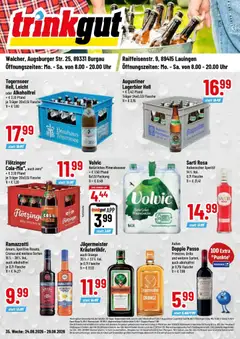 Vorschau von dem Prospekt des Geschäftes Trinkgut, gültig ab dem 24.08.2026