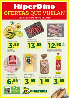 Vista previa del folleto de la tienda HiperDino válido desde el 08/05/2026 