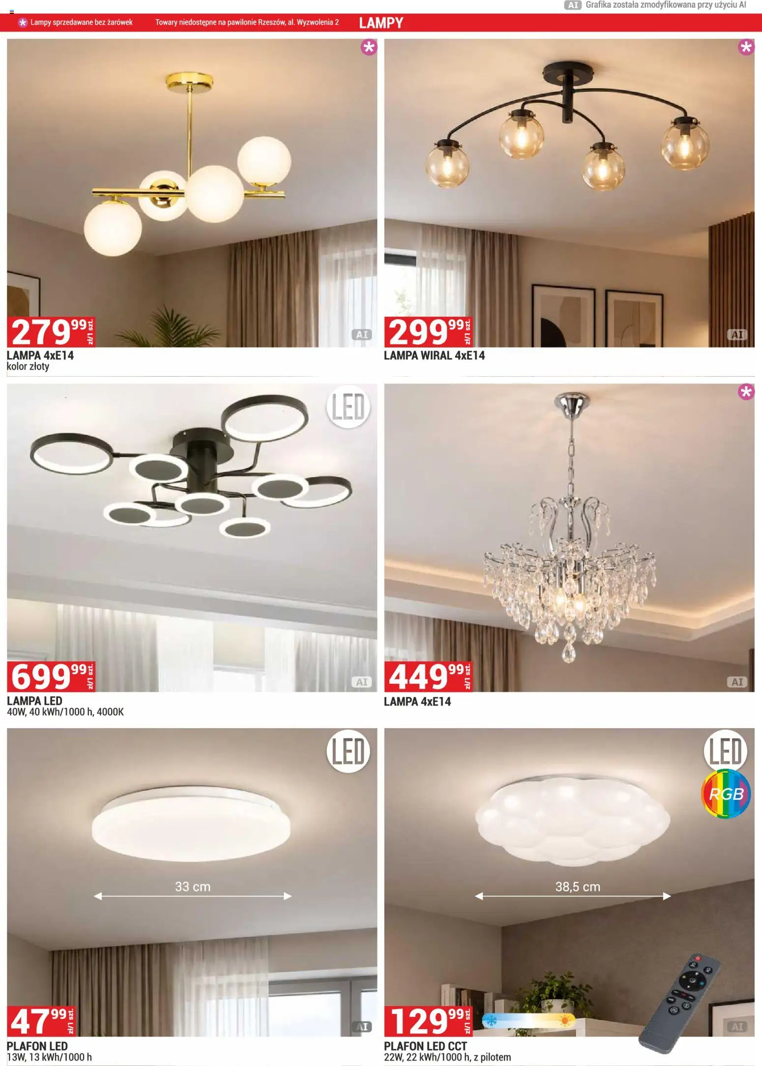 Pogląd gazetki "Merkury Market gazetka" ze sklepu Merkury Market ważnej od 01.11.2026 - Lampa, Lampa led