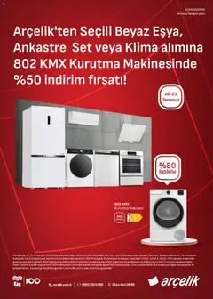 Arçelik Arçelik - İklimlendirme Kataloğu 16.07.2026 - Broşürünün önizlemesi