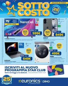 Anteprima dell'opuscolo Euronics volantino dal negozio Euronics valido da 08/05/2026