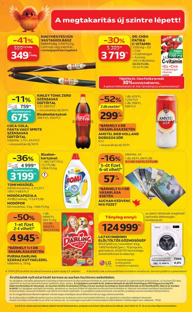 Új Auchan akciós újság 09.03.