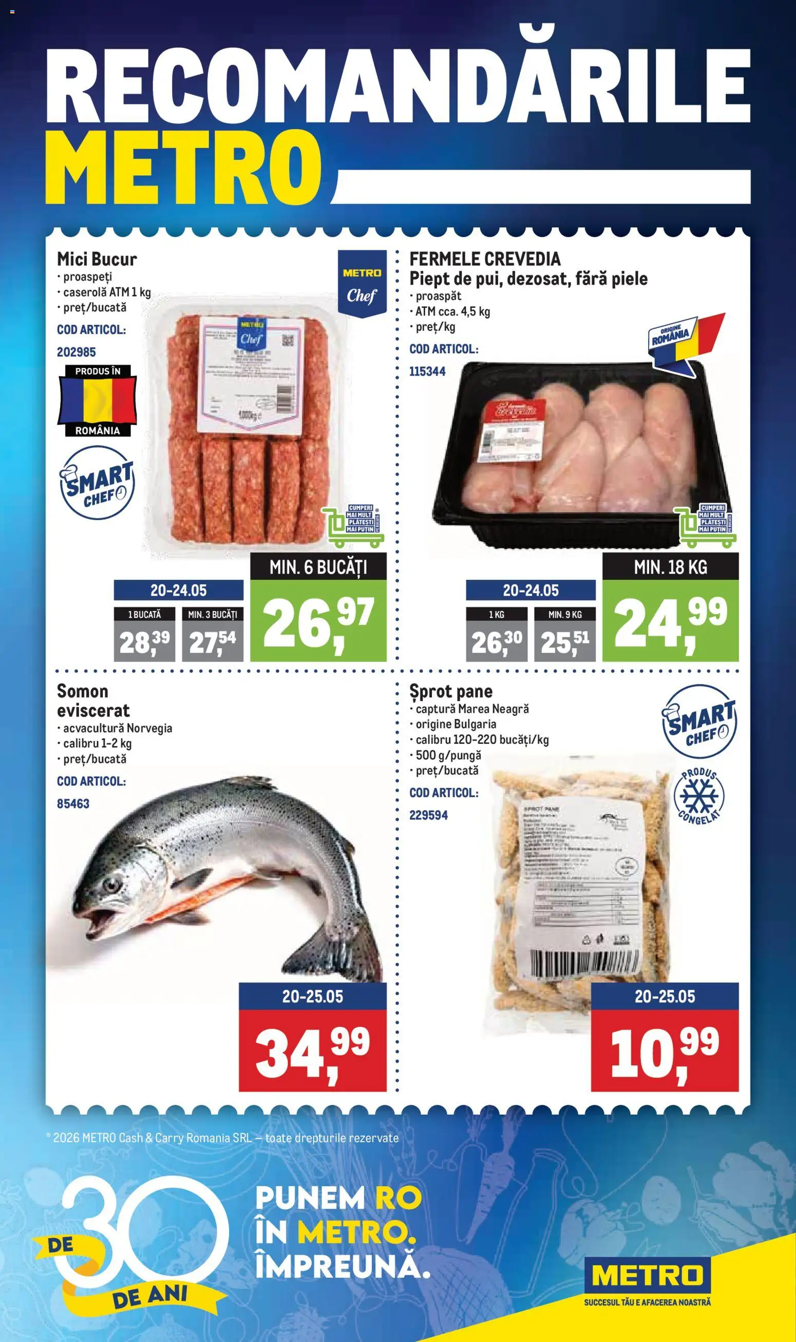 Previzualizarea de cataloage: Metro Metro Catalog valabil de la 18.05.2026