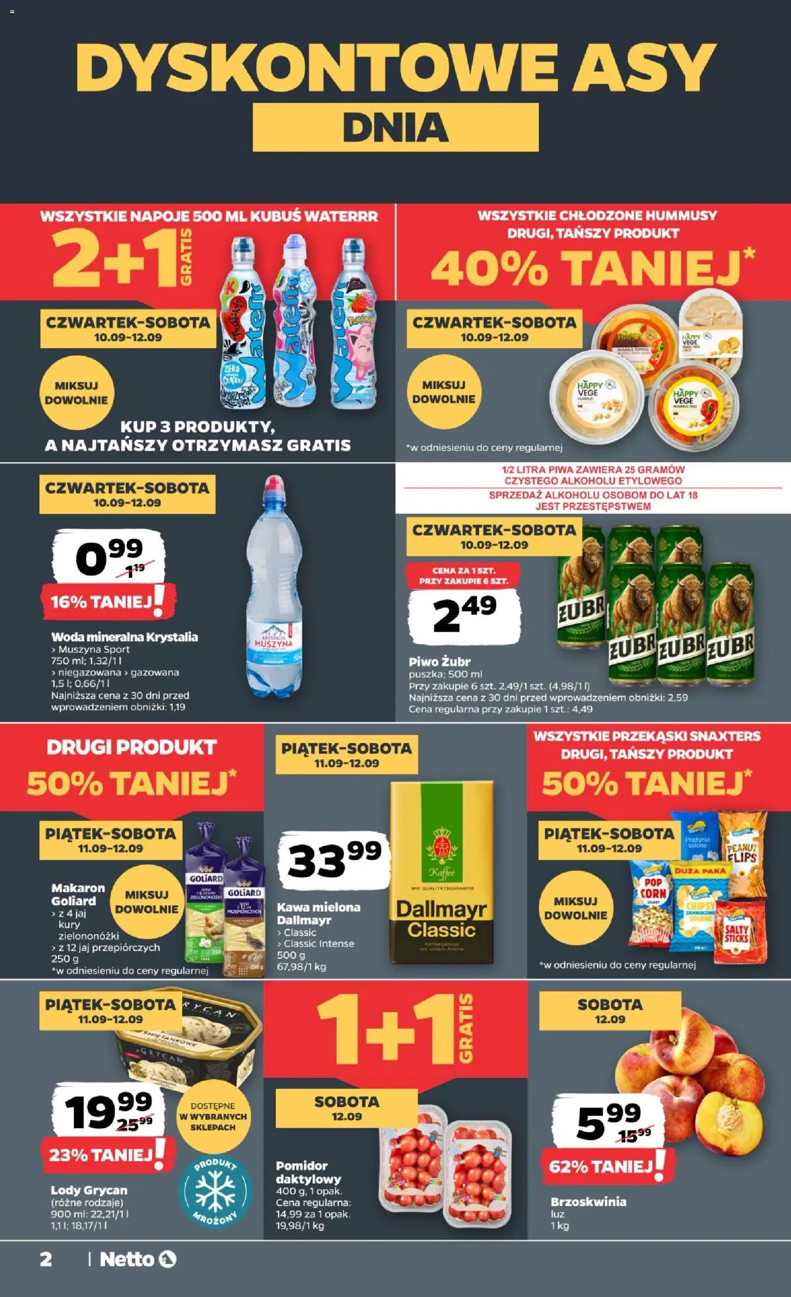 Pogląd gazetki "Netto gazetka od czwartku" ze sklepu Netto ważnej od 10.09.2026