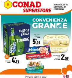 Anteprima dell'opuscolo Conad volantino Superstore Sicilia dal negozio Conad valido da 20/05/2026