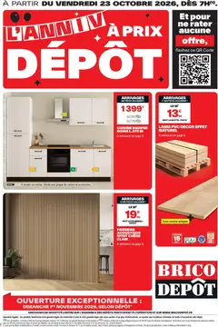 Prévisualisation de Brico Dépôt catalogue du magasin Brico Dépôt formulaire valide 23/10/2026