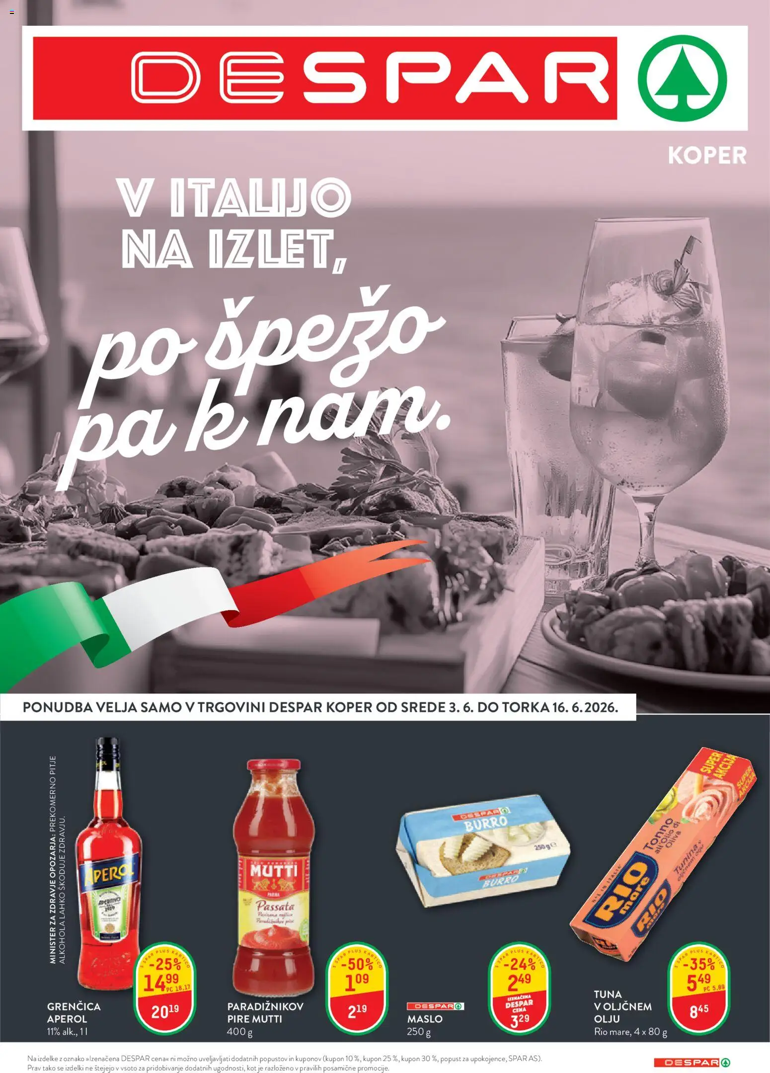 Predogled kataloga iz trgovine Spar veljaven od 03.06.2026 - Tuna, Maslo