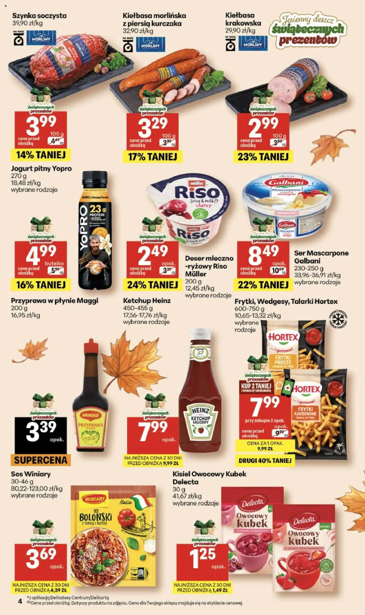Pogląd gazetki "Delikatesy Centrum gazetka" ze sklepu Delikatesy Centrum ważnej od 15.10.2026