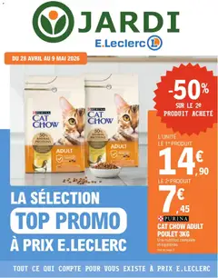 Prévisualisation de Brico E.Leclerc - Jardi Trafic animalerie 4 du magasin Brico E.Leclerc formulaire valide 28/04/2026