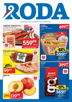 Pregled Roda kataloga - važi od 06.08.2026