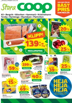 Förhandsgranska reklamblad Stora Coop erbjudanden från butik Stora Coop gäller från 15/06/2026