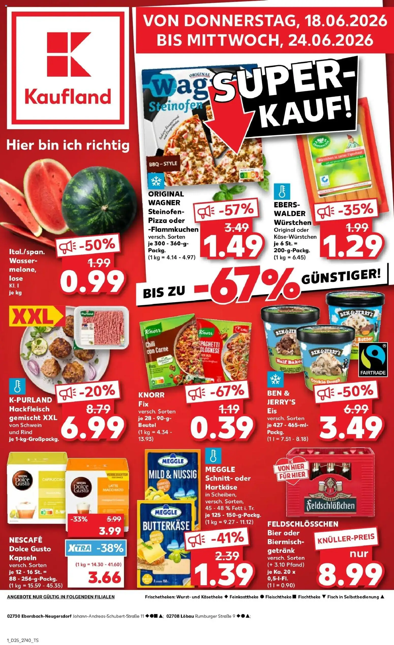 Vorschau von dem Prospekt des Geschäftes Kaufland, gültig ab dem 18.06.2026
