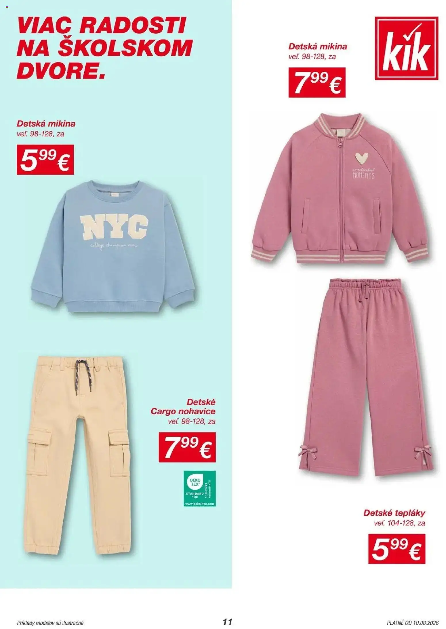 Náhľad Kik letáku platného od 10.08.2026