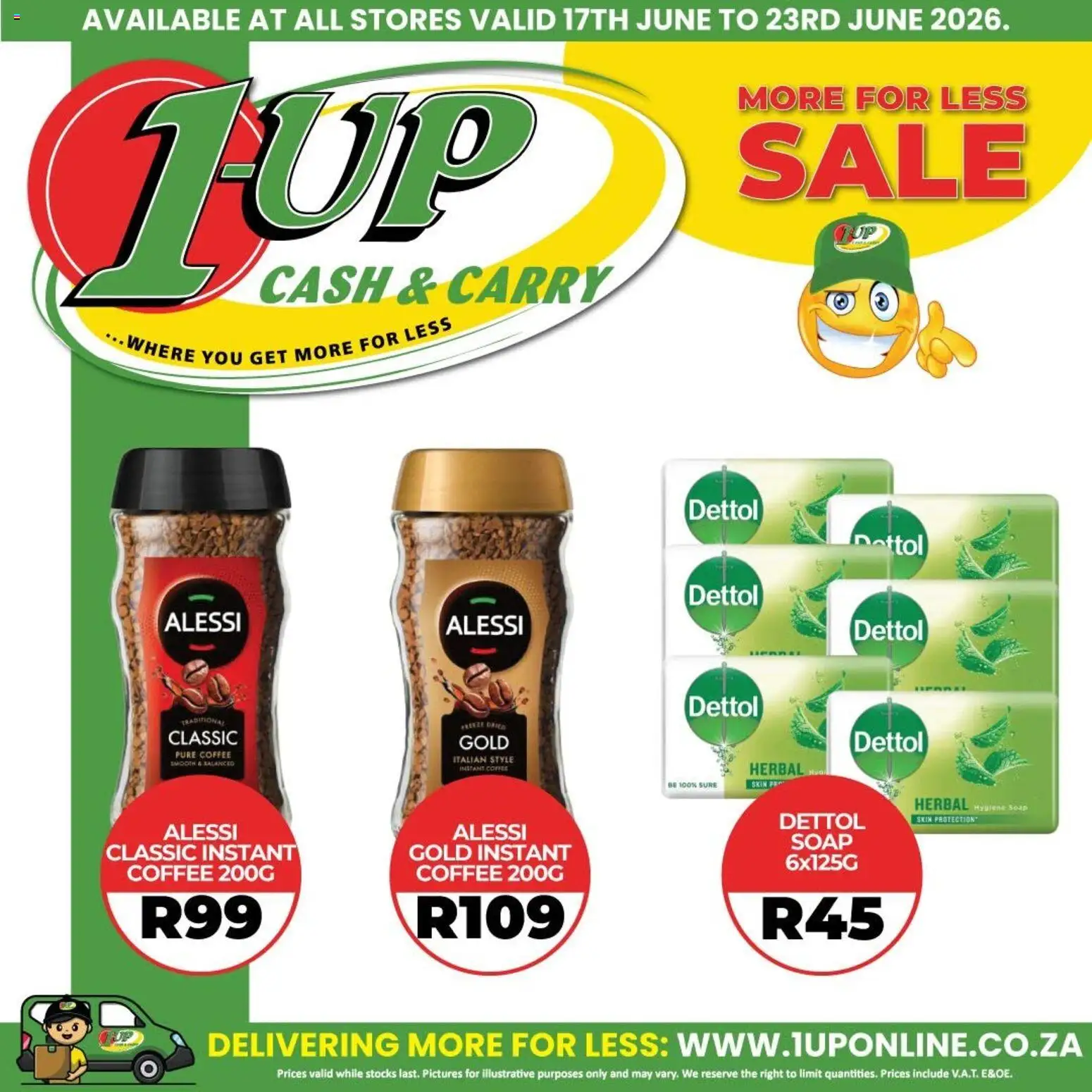 Preview of 1UP Cash & Carry flyer valid from 17/06/2026
