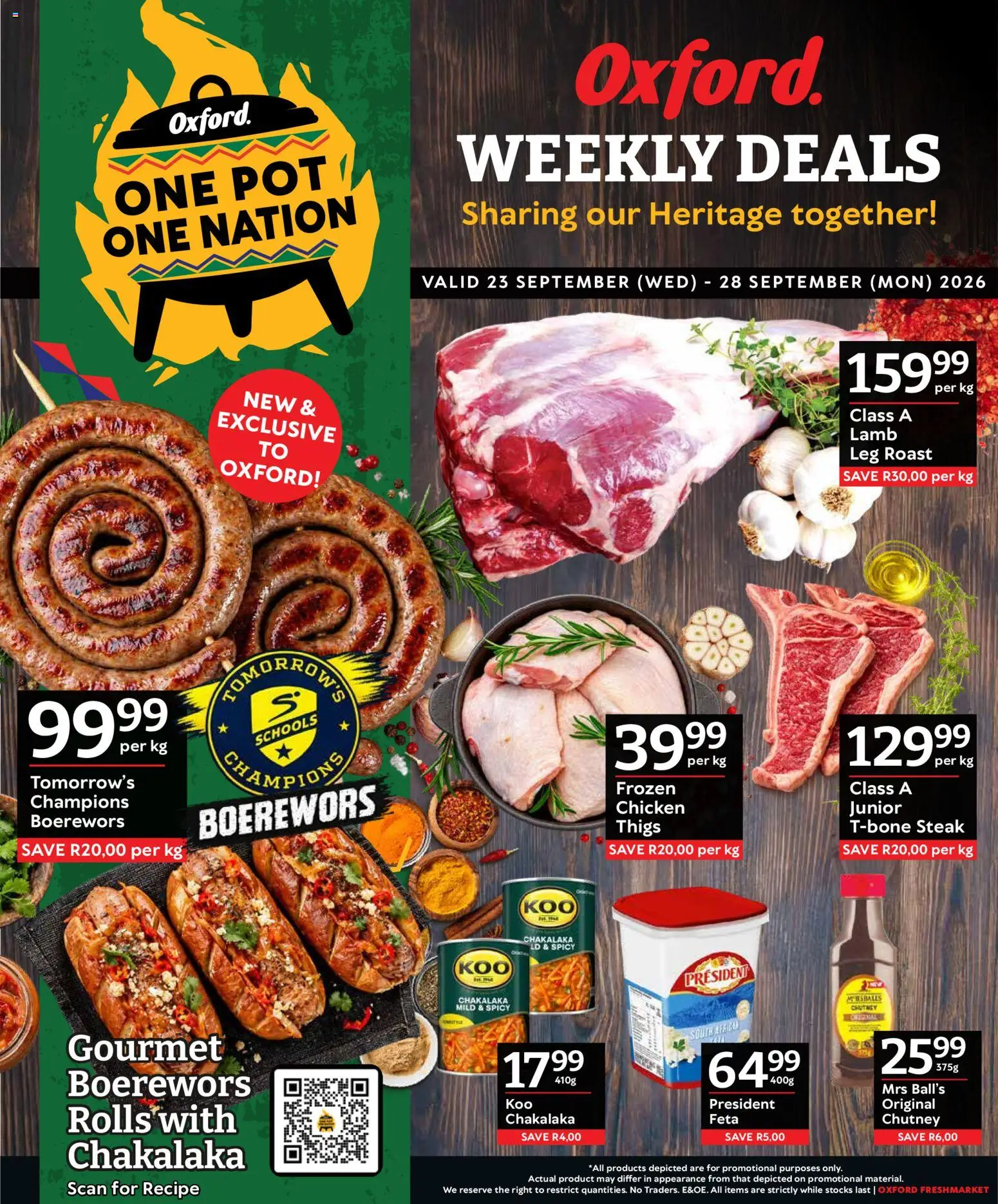 Preview of Oxford Freshmarket flyer valid from 23/09/2026