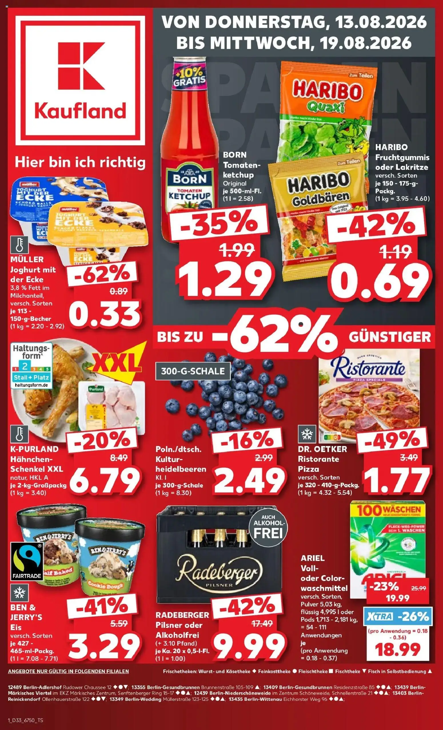 Vorschau von dem Prospekt des Geschäftes Kaufland, gültig ab dem 13.08.2026