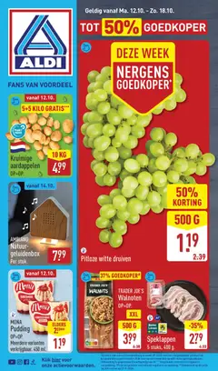 Voorbeeld van Aldi folder week 42 van winkel Aldi geldig vanaf 12-10-2026