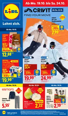 Vorschau von dem Prospekt des Geschäftes Lidl, gültig ab dem 19.10.2026