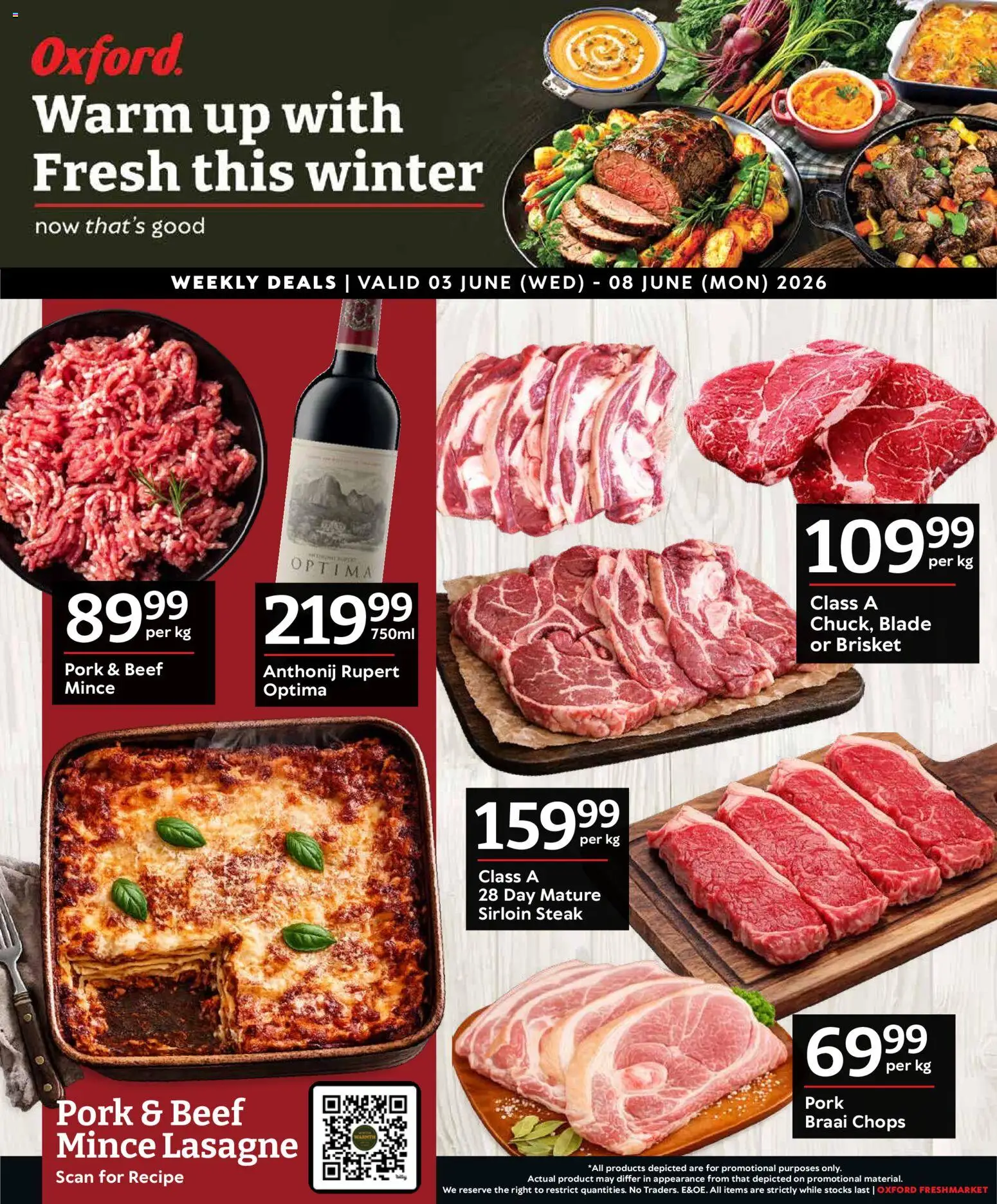 Preview of Oxford Freshmarket flyer valid from 03/06/2026