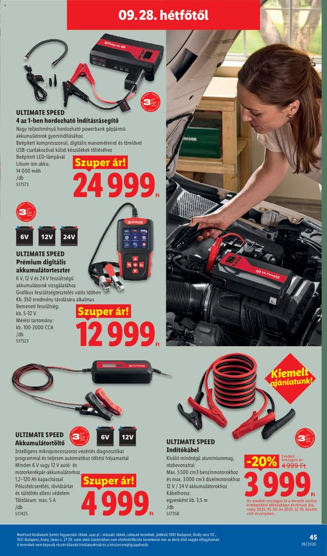 Új Lidl akciós újság 09.24.