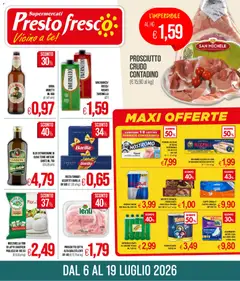 Anteprima dell'opuscolo Presto Fresco volantino dal negozio Presto Fresco valido da 06/07/2026
