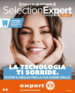 Anteprima dell'opuscolo Expert volantino La Tecnologia ti sorride dal negozio Expert valido da 01/10/2026
