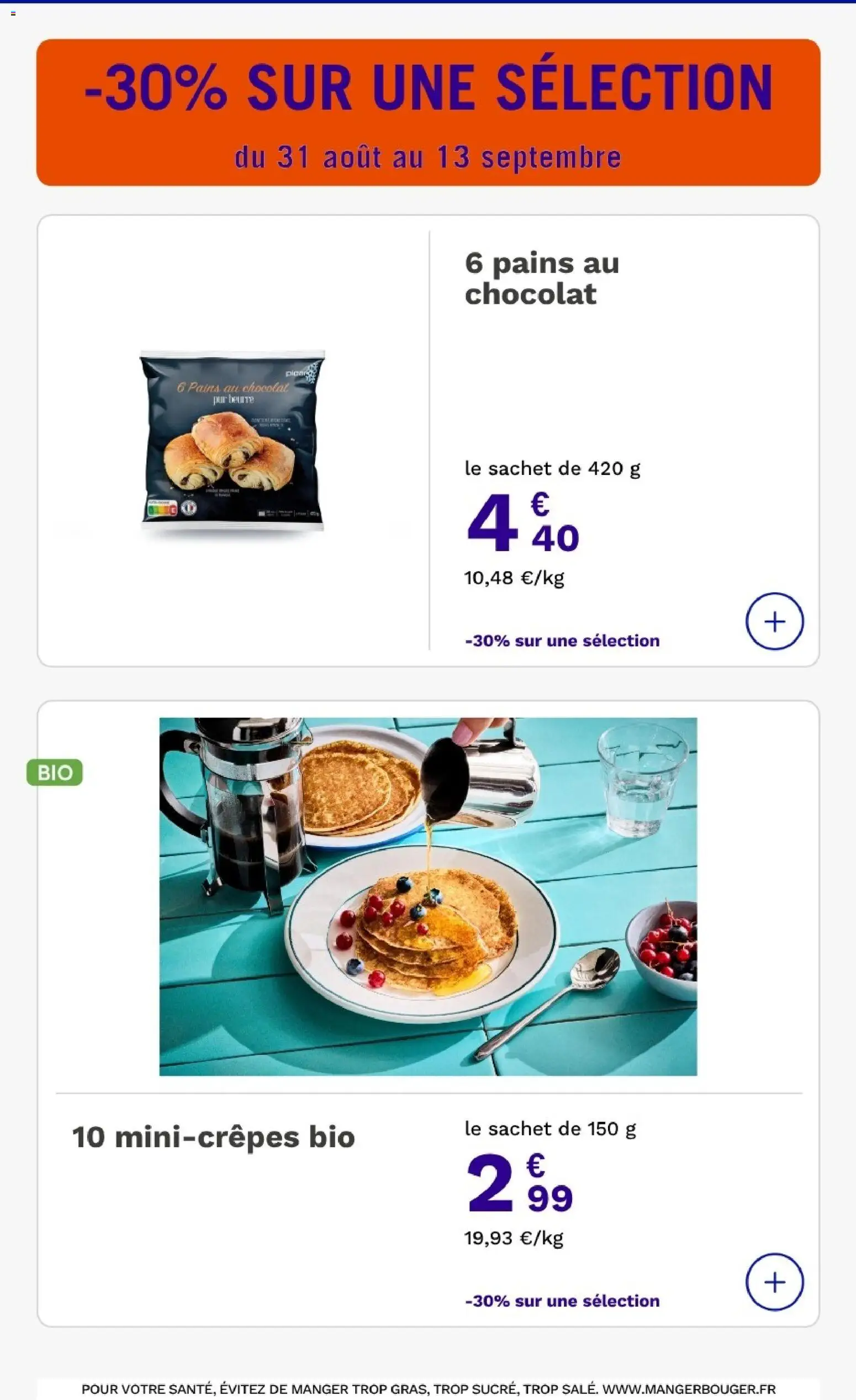Prévisualisation de Picard catalogue du magasin Picard formulaire valide 31/08/2026 - Chocolat, Beurre