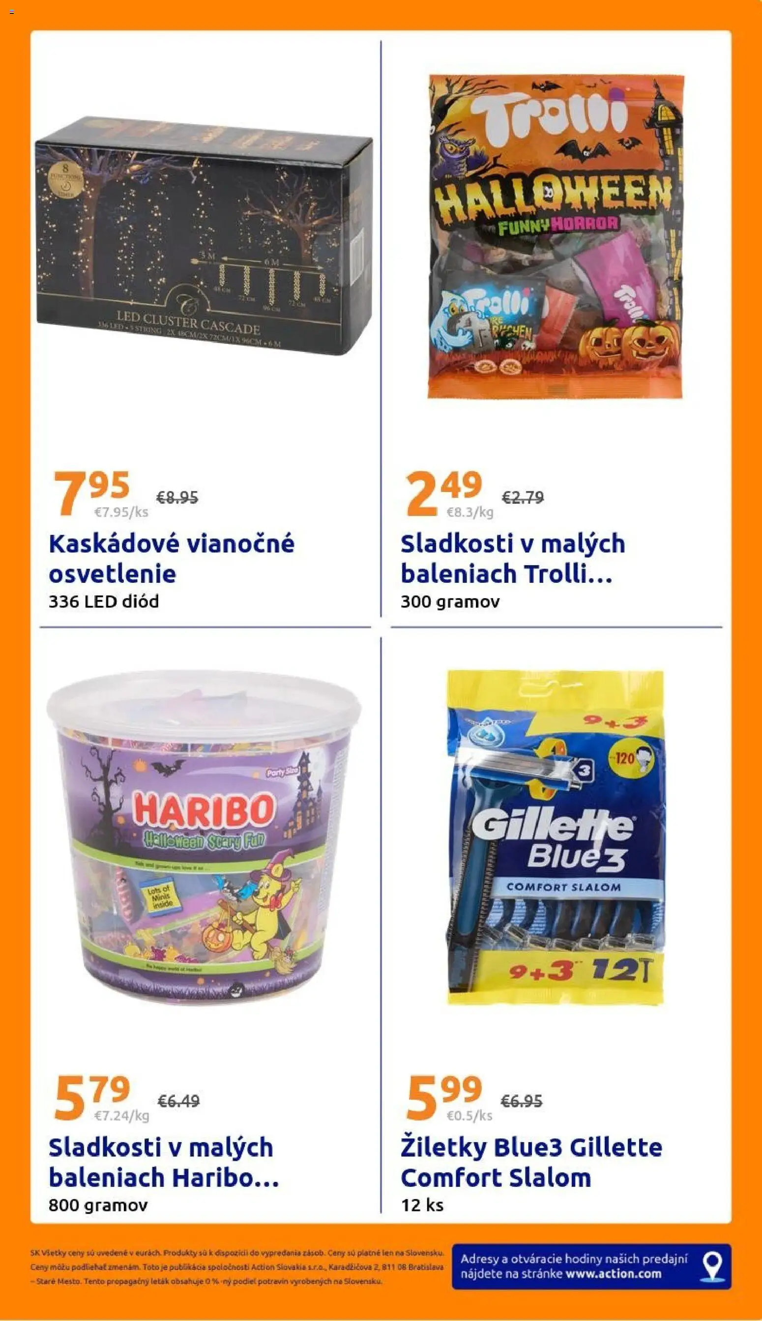 Náhľad Action letáku platného od 21.10.2026 - Hodiny, Led, Osvetlenie, Vianočné sladkosti