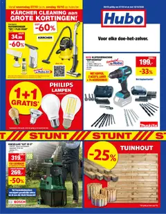 Voorbeeld van Hubo Folder van winkel Hubo geldig vanaf 07/10/2026