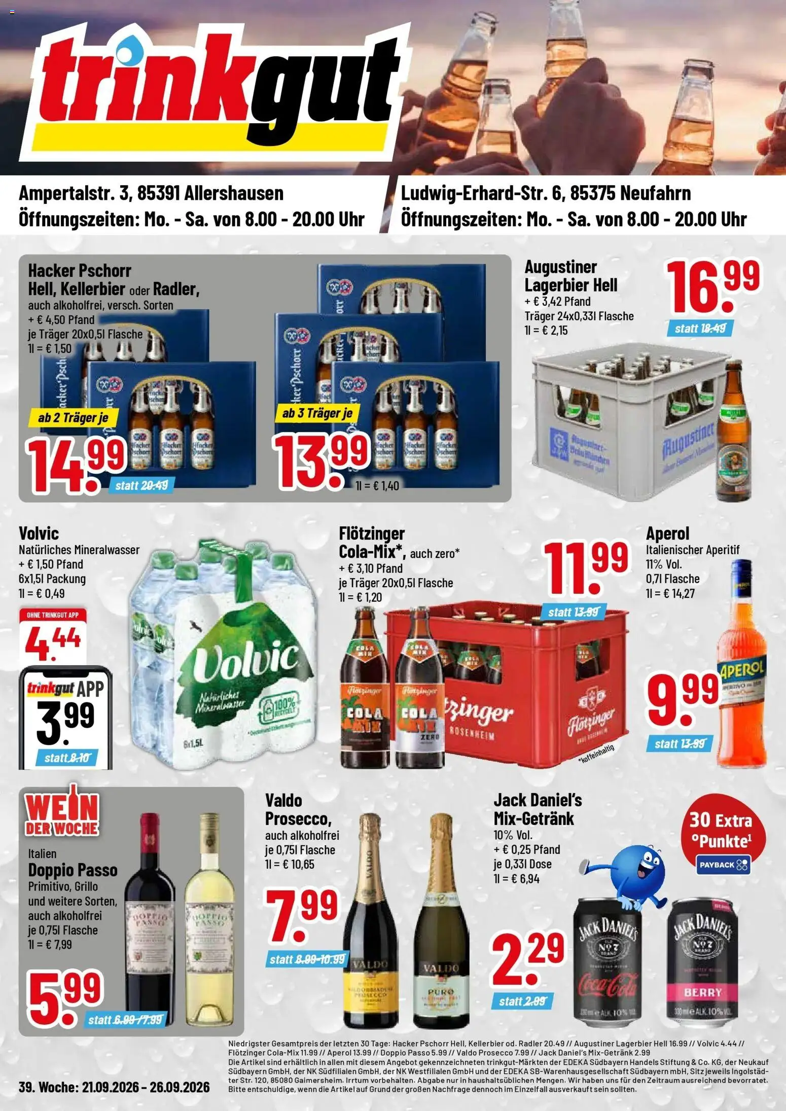 Vorschau von dem Prospekt des Geschäftes Trinkgut, gültig ab dem 21.09.2026