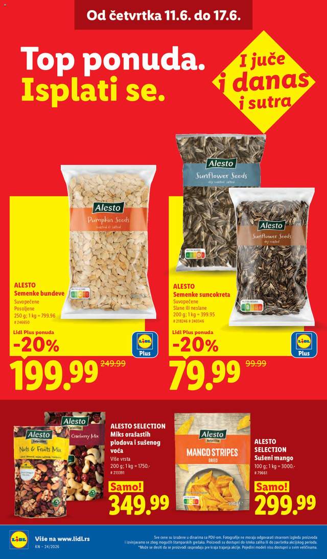 Novi Lidl katalog od 11.06.