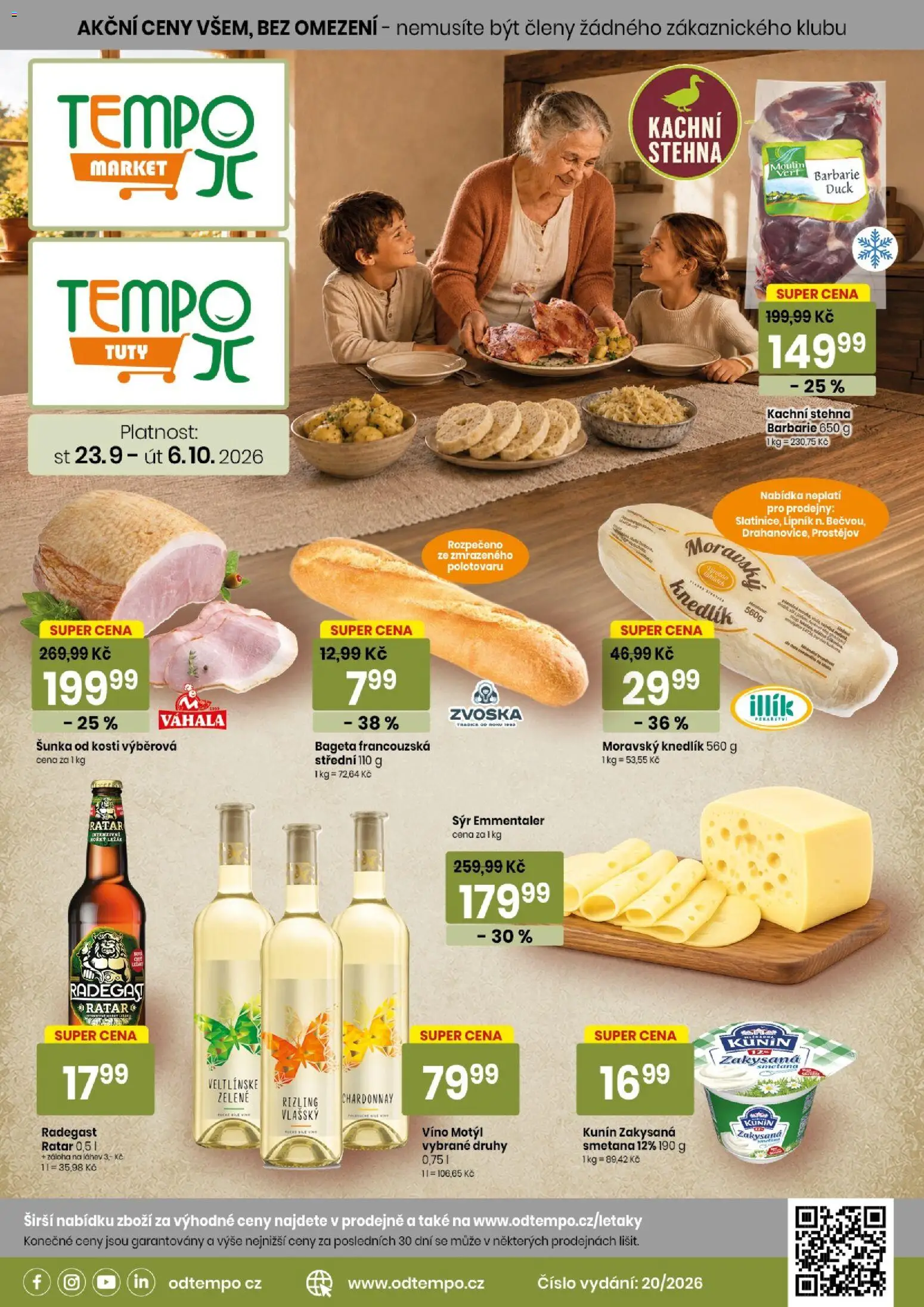Náhled nabídky: Tempo TEMPO leták - market platný od 23.09.2026