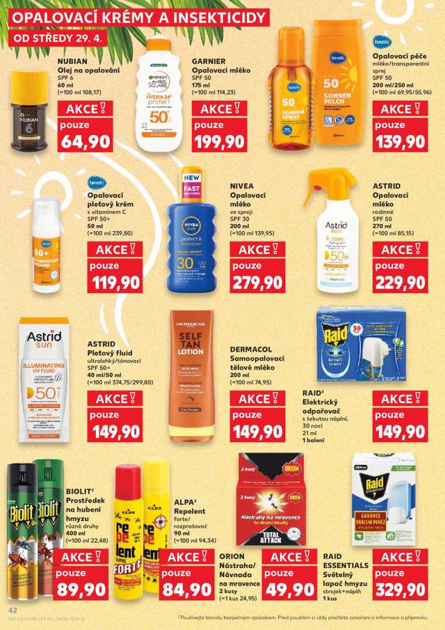 Nový Kaufland leták od 29.04.