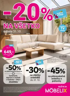 Náhľad Möbelix letáku platného od 26.10.2026