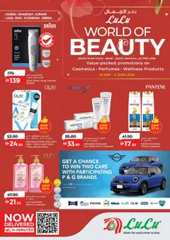 Preview of the catalogue Lulu Hypermarket World Of Beauty - Dubai & Northern Emirates of store Lulu Hypermarket valid from 22 May, 2026