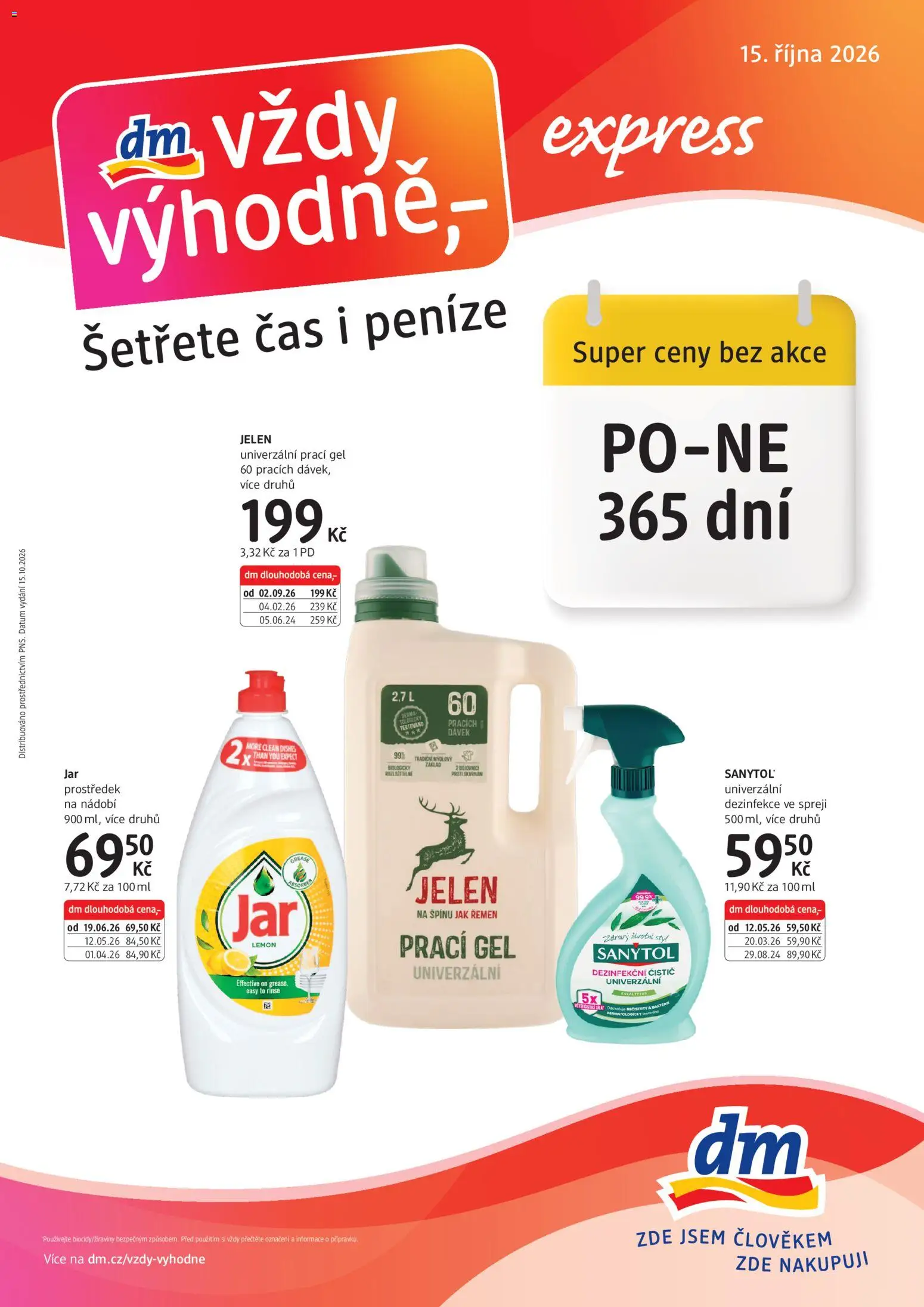 Náhled nabídky: dm drogerie dm drogerie leták - Express platný od 15.10.2026
