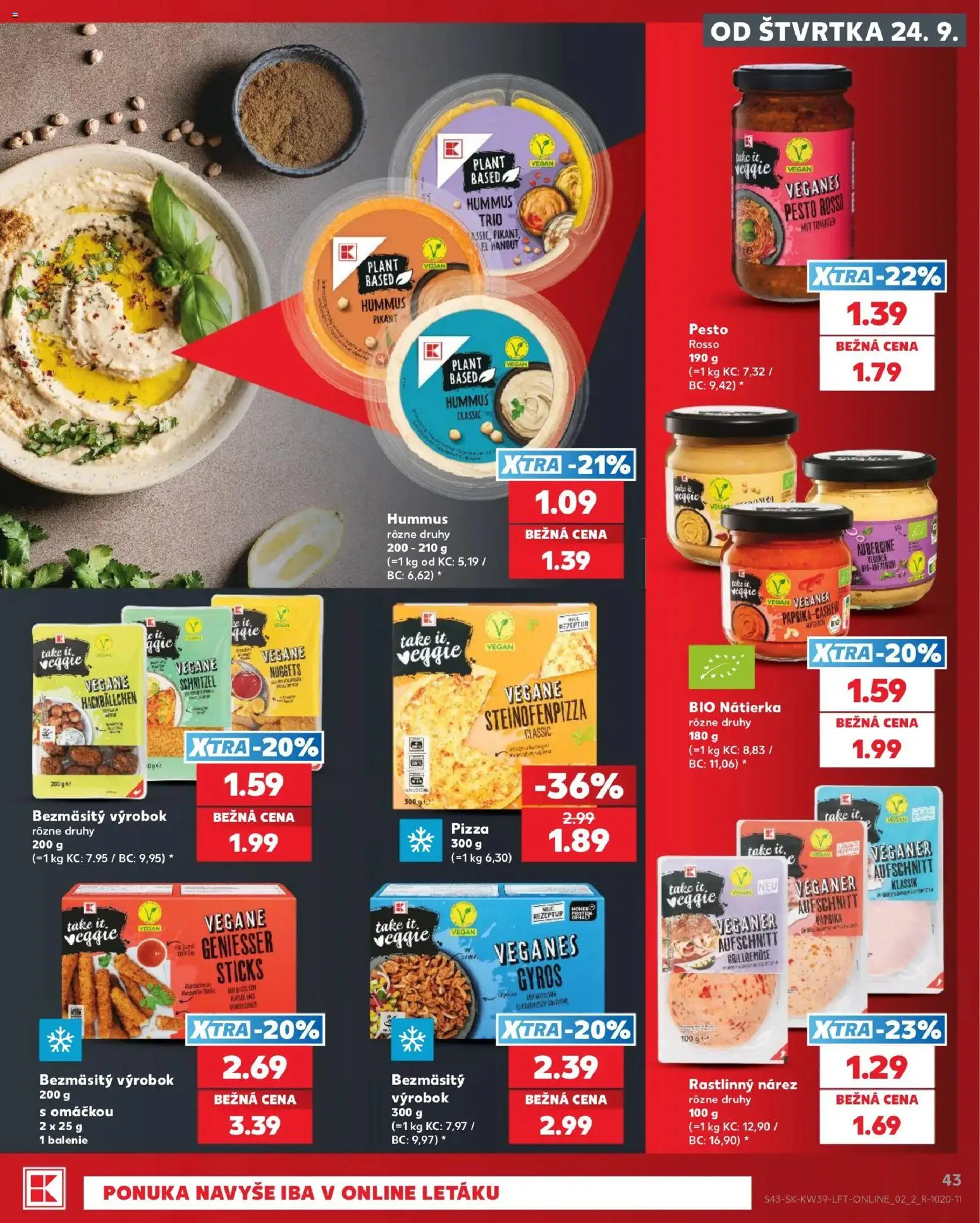 Náhľad Kaufland letáku platného od 24.09.2026