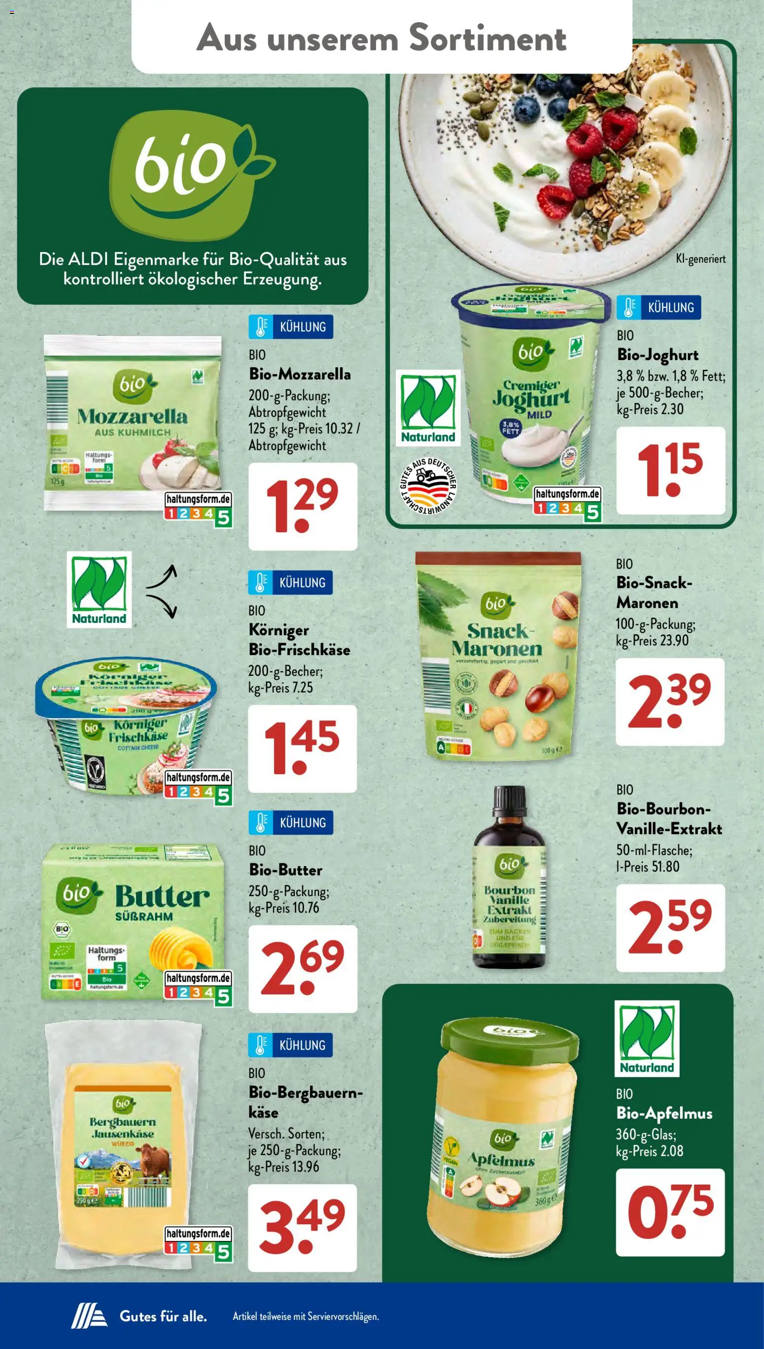 Vorschau von dem Prospekt des Geschäftes Aldi Süd, gültig ab dem 09.11.2026