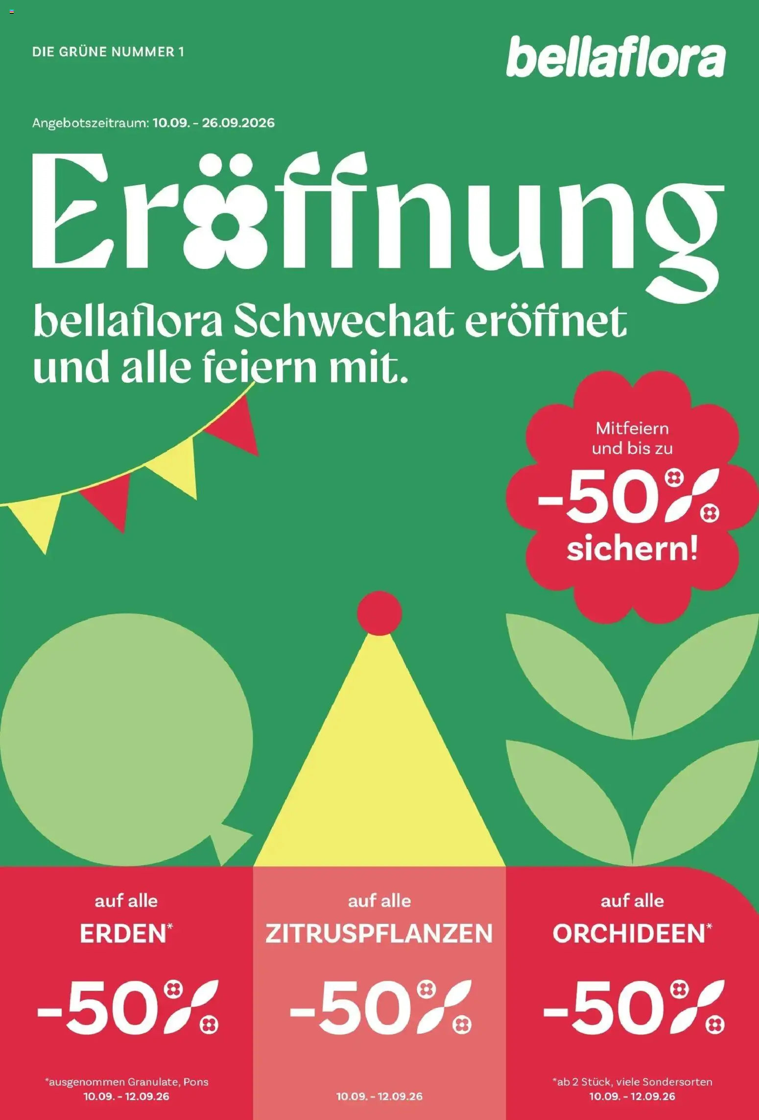 Vorschau der Angebote: bellaflora Bellaflora: Flugblatt gültig ab 10.09.2026