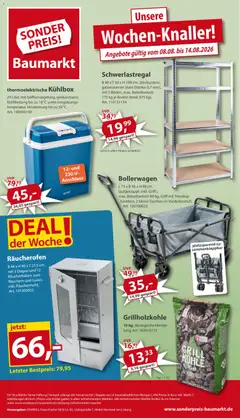 Vorschau von dem Prospekt des Geschäftes Sonderpreis Baumarkt, gültig ab dem 08.08.2026