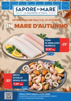 Anteprima dell'opuscolo Sapore di mare volantino dal negozio Sapore di mare valido da 01/10/2026