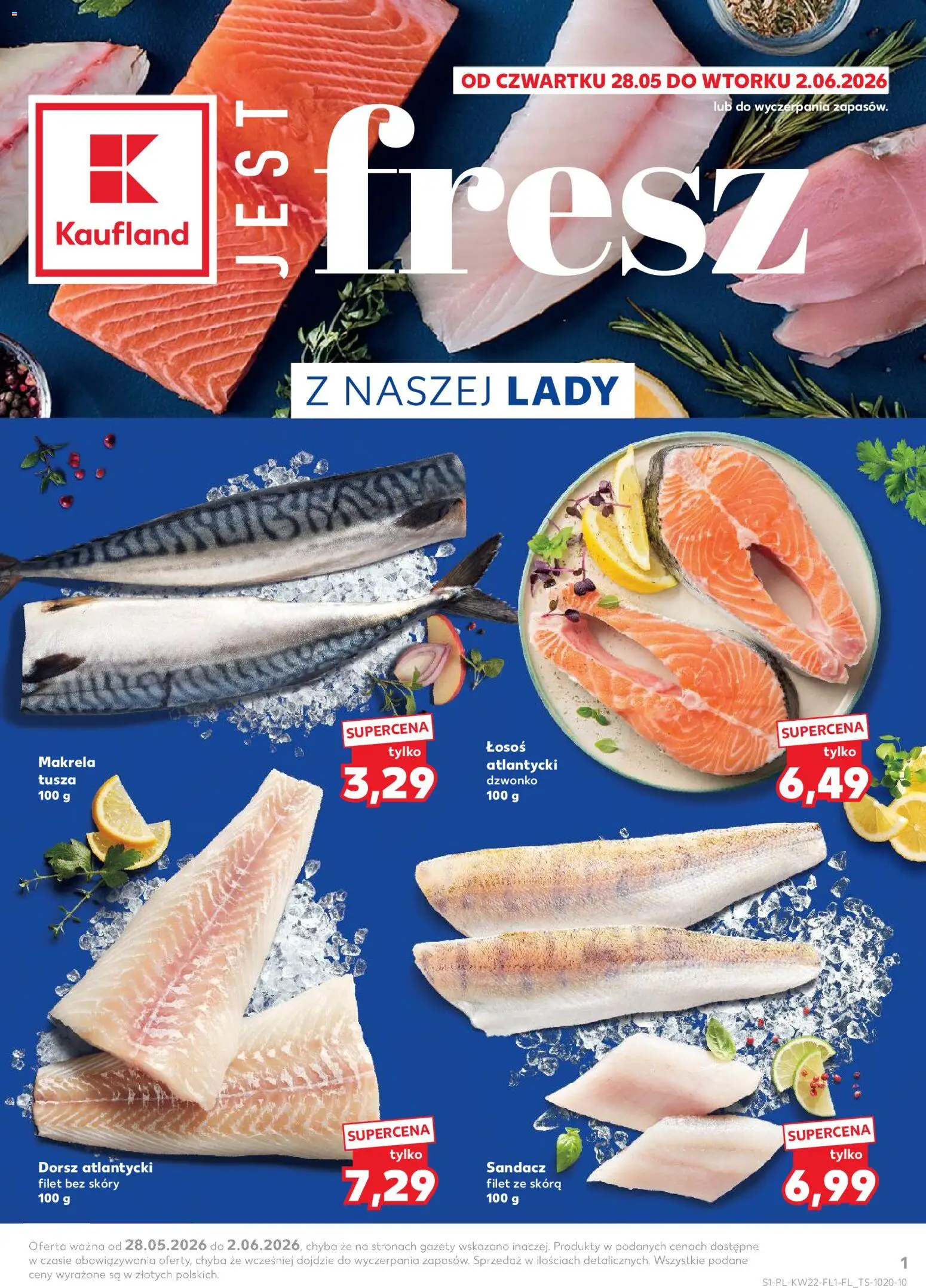 Náhled nabídky: Kaufland Polsko Kaufland Polsko leták - Jest fresz platný od 28.05.2026