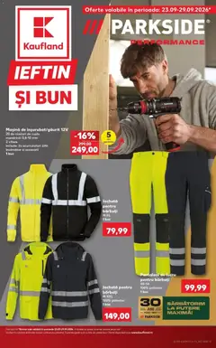 Previzualizarea de cataloage: Kaufland Kaufland Vaslui valabil de la 23.09.2026