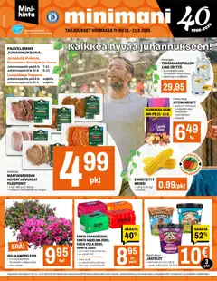 Kaupan Minimani Minimani tarjoukset esikatselu, voimassa 16/06/2026