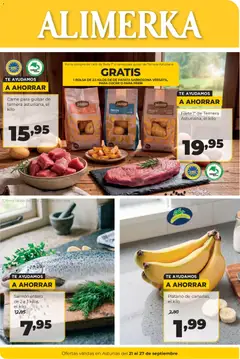 Vista previa del folleto de la tienda Alimerka válido desde el 21/09/2026 