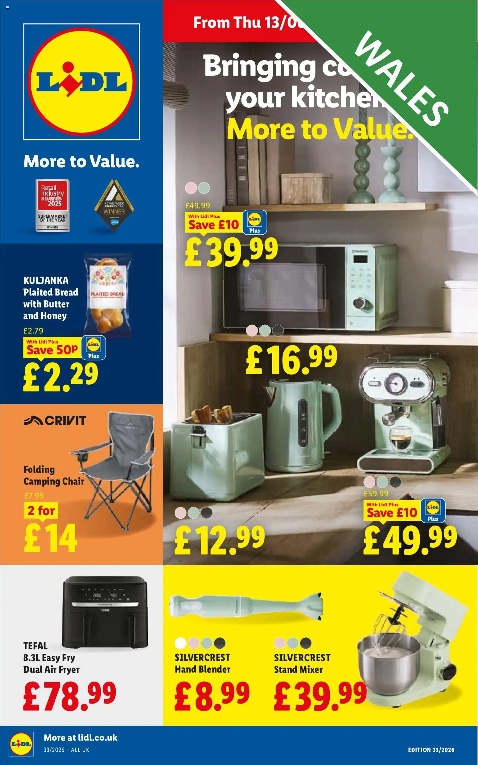 Preview of Lidl Weekly offers Lidl Wales valid from 13/08/2026
