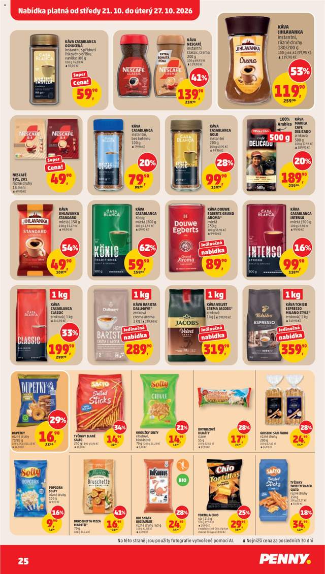 Nový Penny Market leták od 21.10.