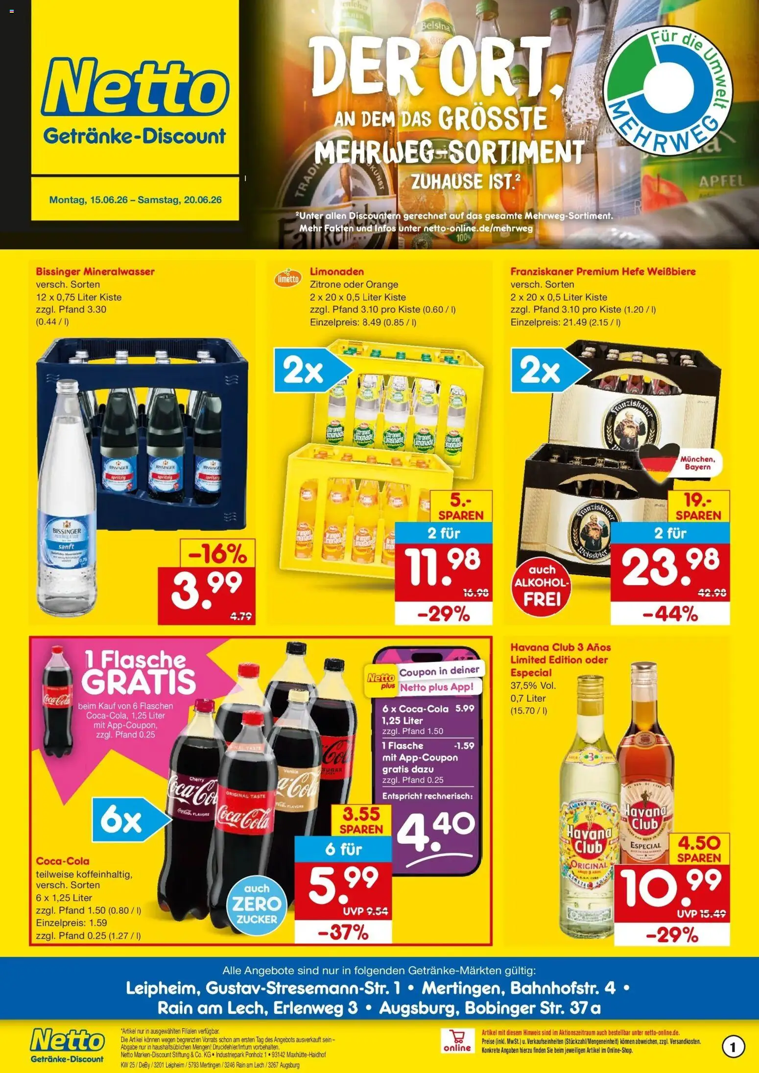 Vorschau von dem Prospekt des Geschäftes Netto Marken-Discount, gültig ab dem 15.06.2026