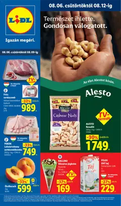 Lidl - Lidl akciós újság megtekintése, amely érvényes 2026.08.06.-től